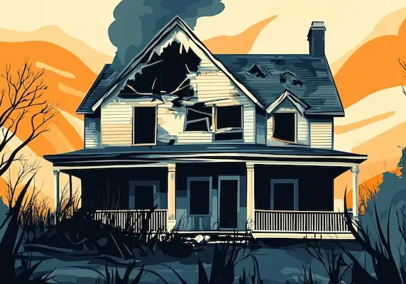 Fire-Damaged Homes