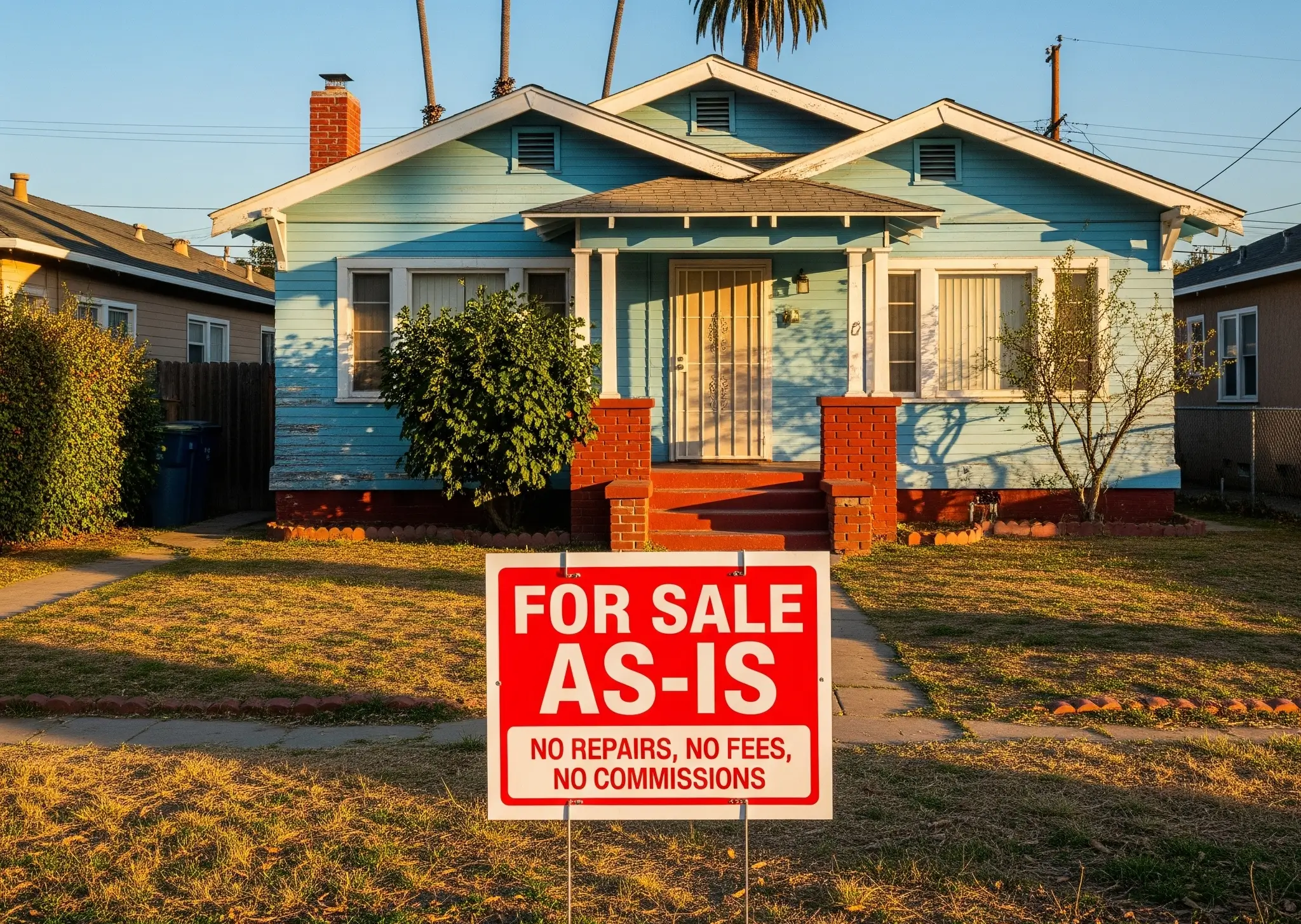 Sell My House 4 Cash - Sell Your House in Los Angeles Without Repairs, Fees, or Commissions
